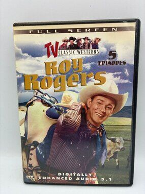 TV Classic Westerns Roy Rogers Full Screen 5 Episodes Digitally Enhanced Audio